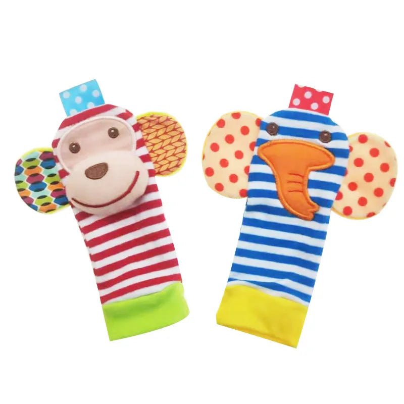 Baby Rattle Wrist Toys 0 - 12 Months - Cake Pops Parties