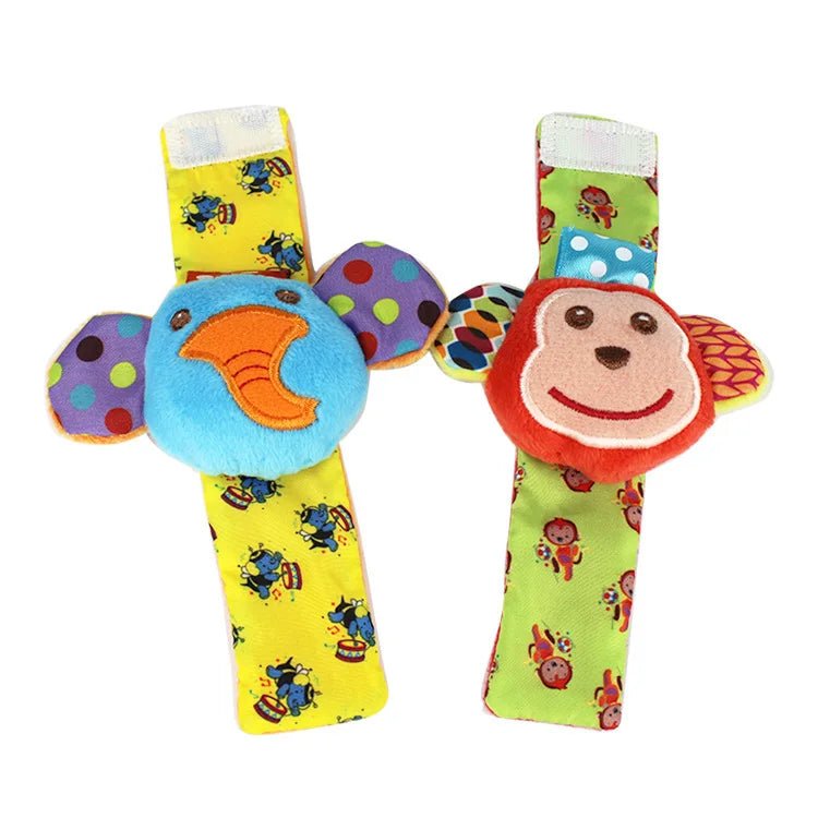 Baby Rattle Wrist Toys 0 - 12 Months - Cake Pops Parties