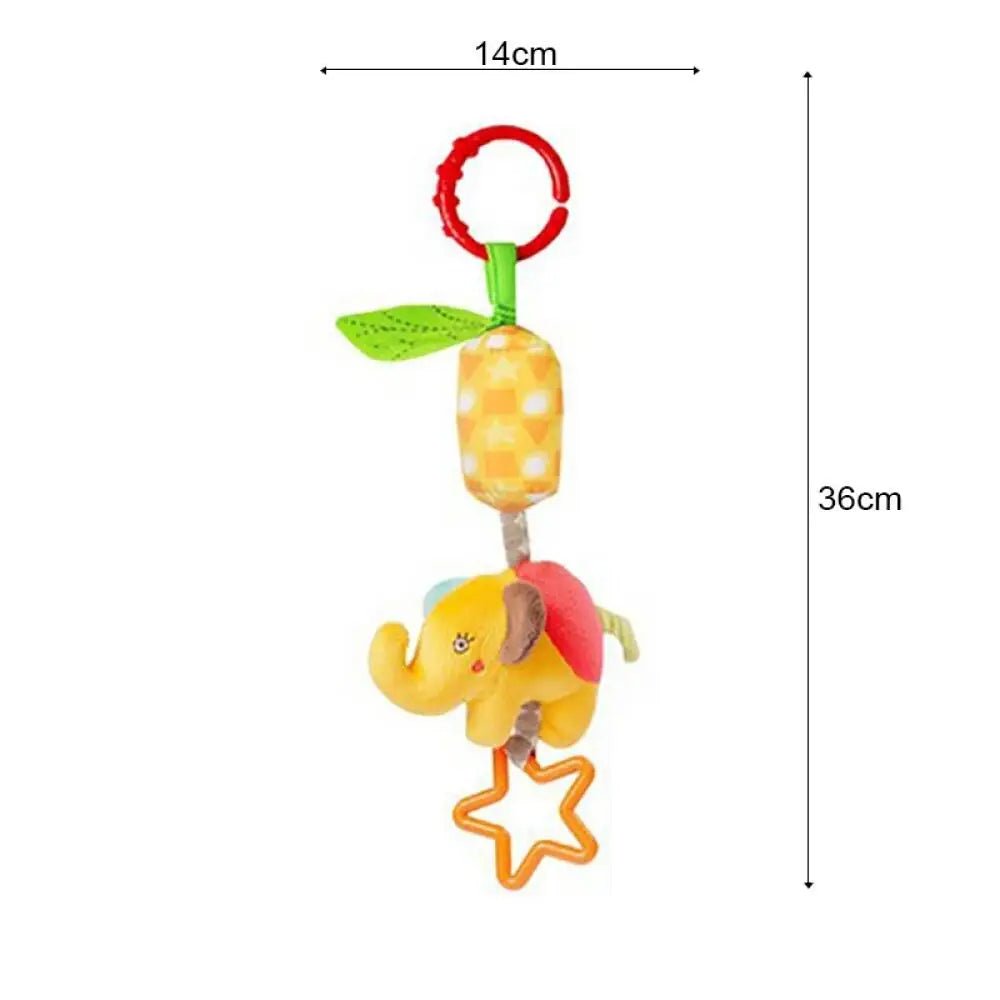 Baby Stroller Hanging Bell Plush Toy - Cake Pops Parties