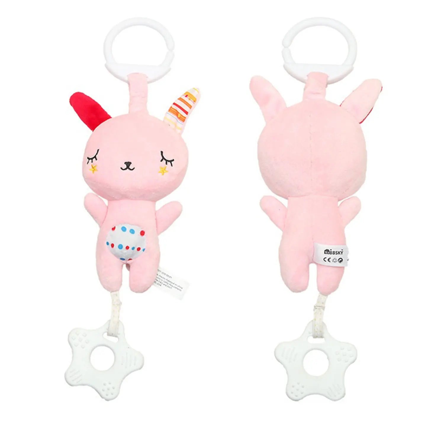 Baby Stroller Hanging Bell Plush Toy - Cake Pops Parties