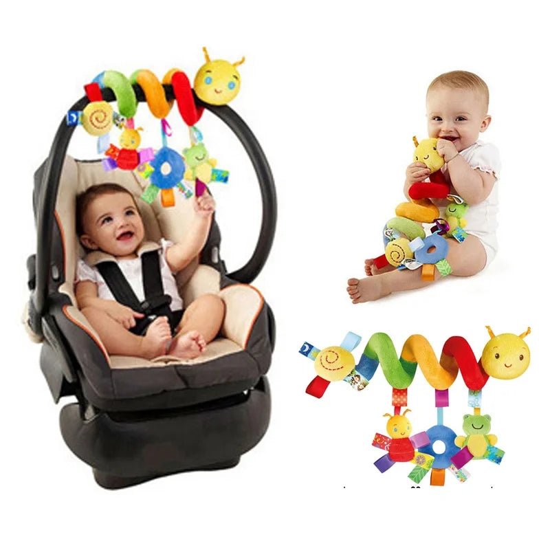 Baby Stroller Hanging Bell Plush Toy - Cake Pops Parties