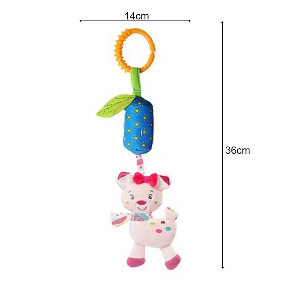 Baby Stroller Hanging Bell Plush Toy - Cake Pops Parties