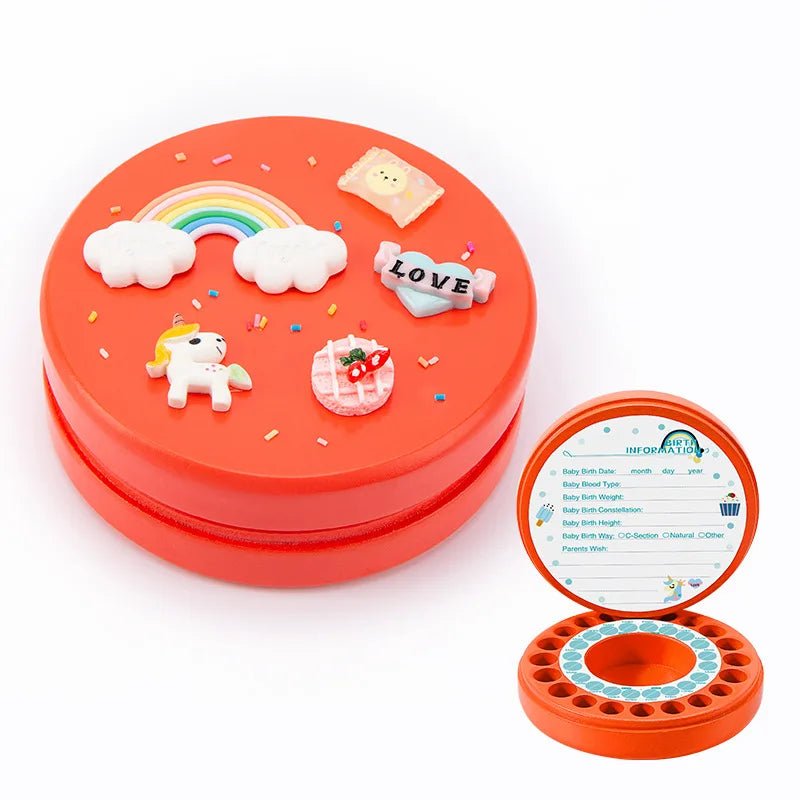 Baby Tooth Keepsake Box - Cake Pops Parties