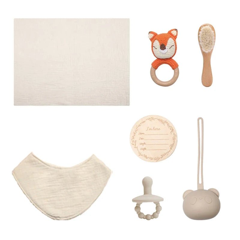 Baby Towel Newborn Bath Toy Gift Set - Cake Pops Parties