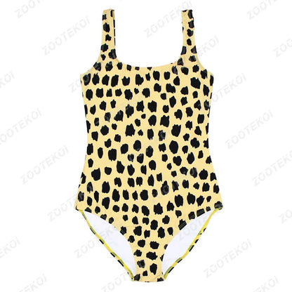 Batoko Women's Ocean Swimsuit | Durable Supportive Print Swimwear - Cake Pops Parties