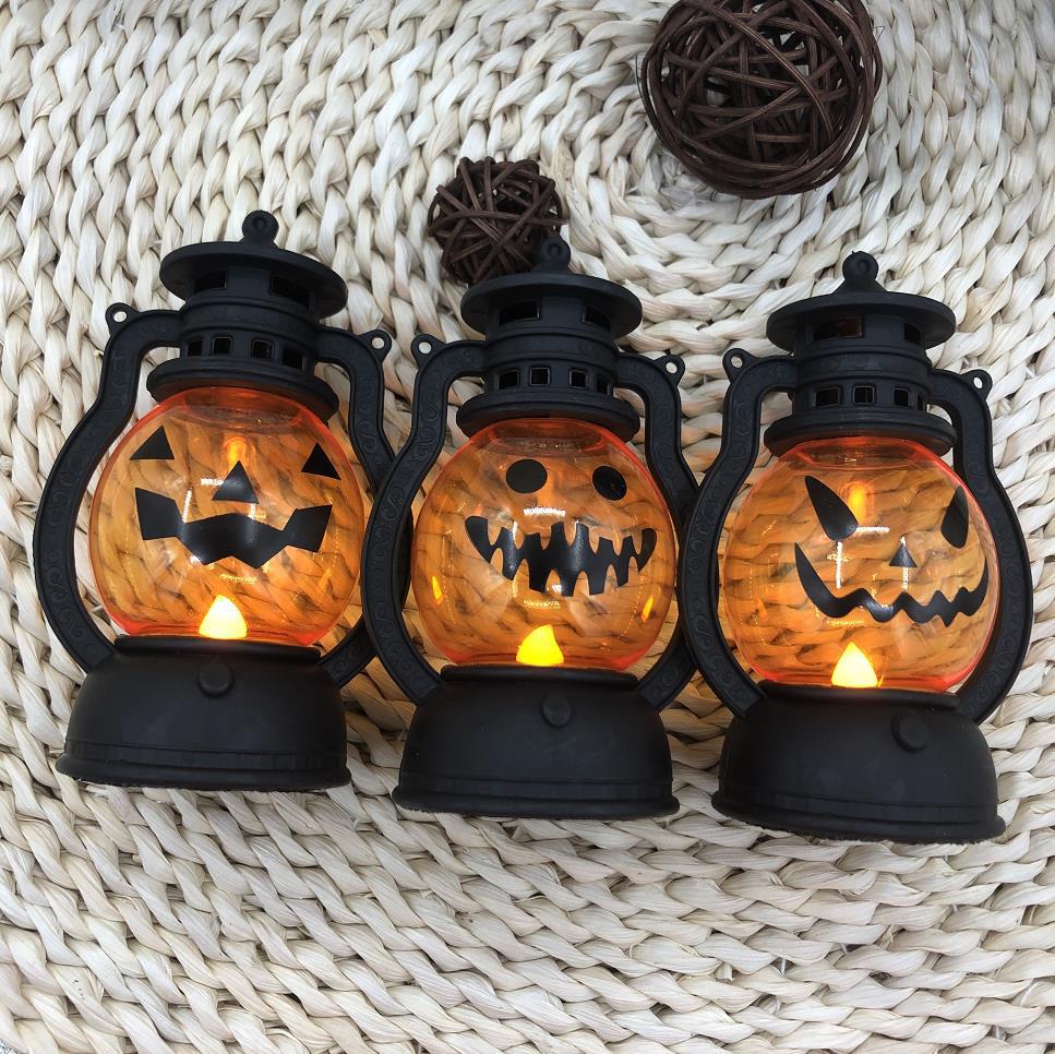 Lampe citrouille vintage pour décoration d'Halloween