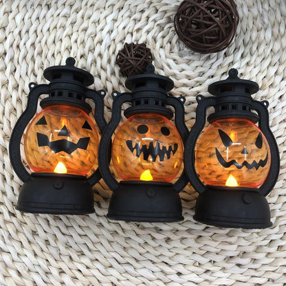 Lampe citrouille vintage pour décoration d'Halloween