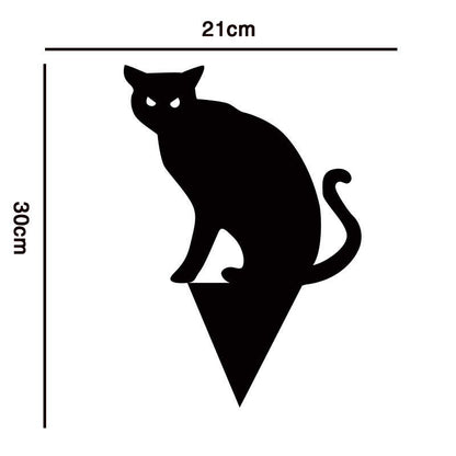 Black Cat Silhouette Halloween Decor - Cake Pops Parties