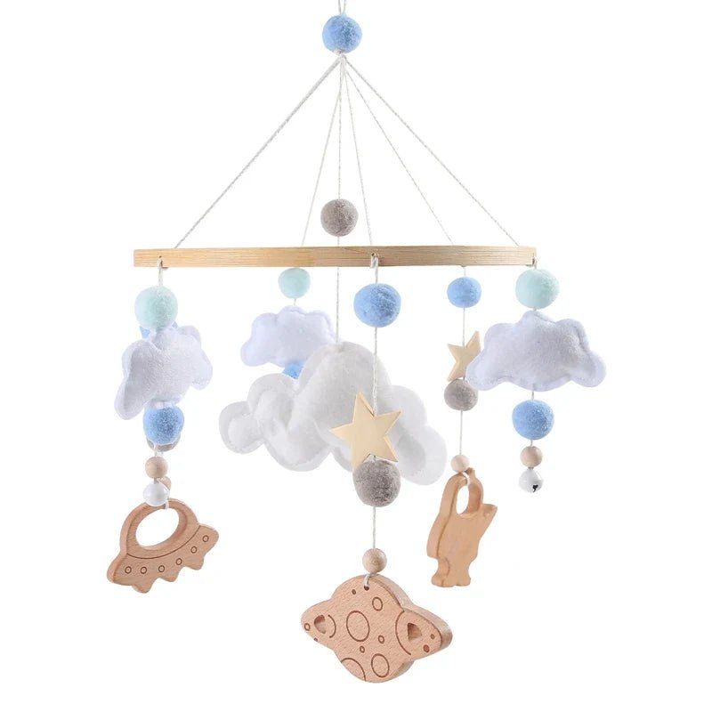 Boho Style Baby Bed Bell Rattles - Cake Pops Parties