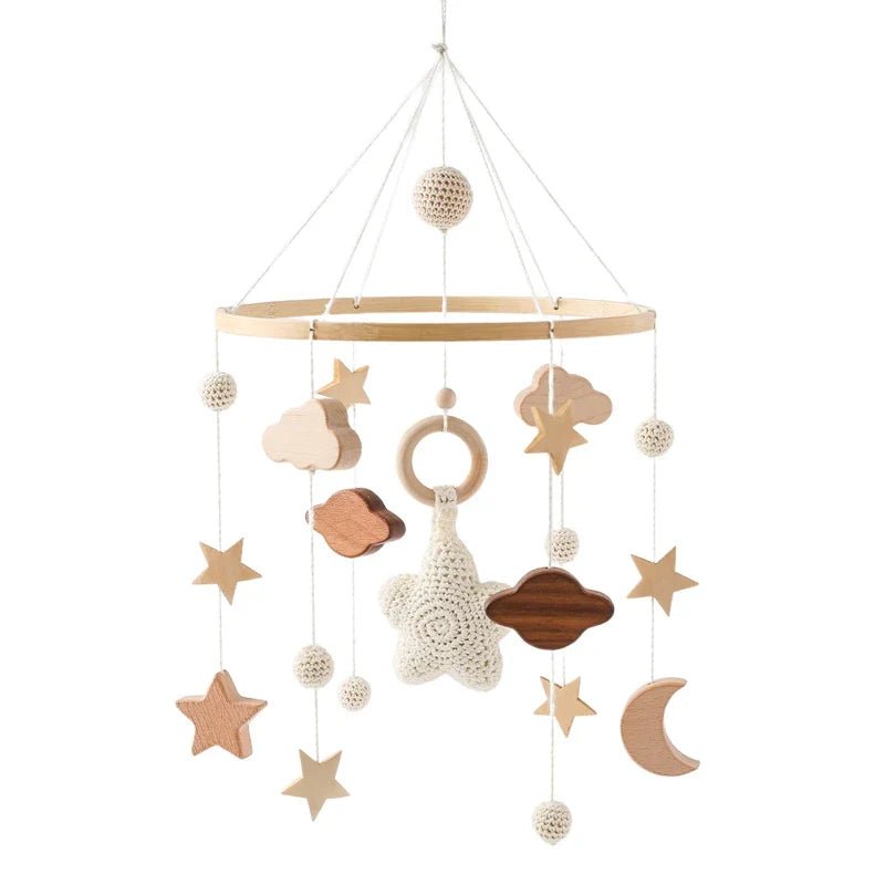 Boho Style Baby Bed Bell Rattles - Cake Pops Parties