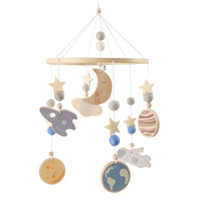 Boho Style Baby Bed Bell Rattles - Cake Pops Parties