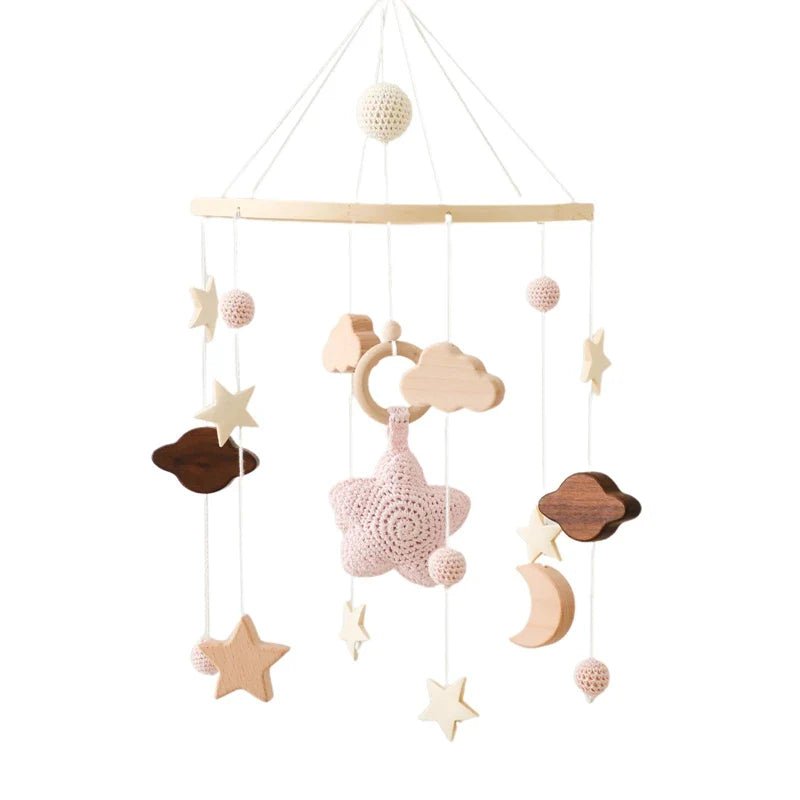 Boho Style Baby Bed Bell Rattles - Cake Pops Parties