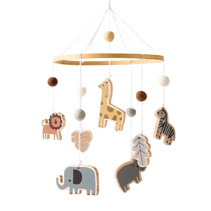 Boho Style Baby Bed Bell Rattles - Cake Pops Parties