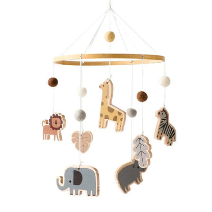 Boho Style Baby Bed Bell Rattles - Cake Pops Parties
