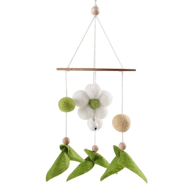 Boho Style Baby Bed Bell Rattles - Cake Pops Parties