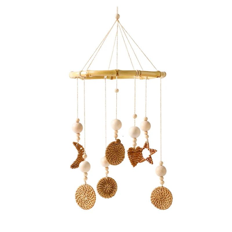 Boho Style Baby Bed Bell Rattles - Cake Pops Parties