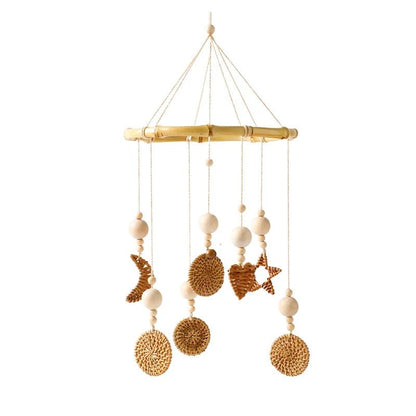Boho Style Baby Bed Bell Rattles - Cake Pops Parties