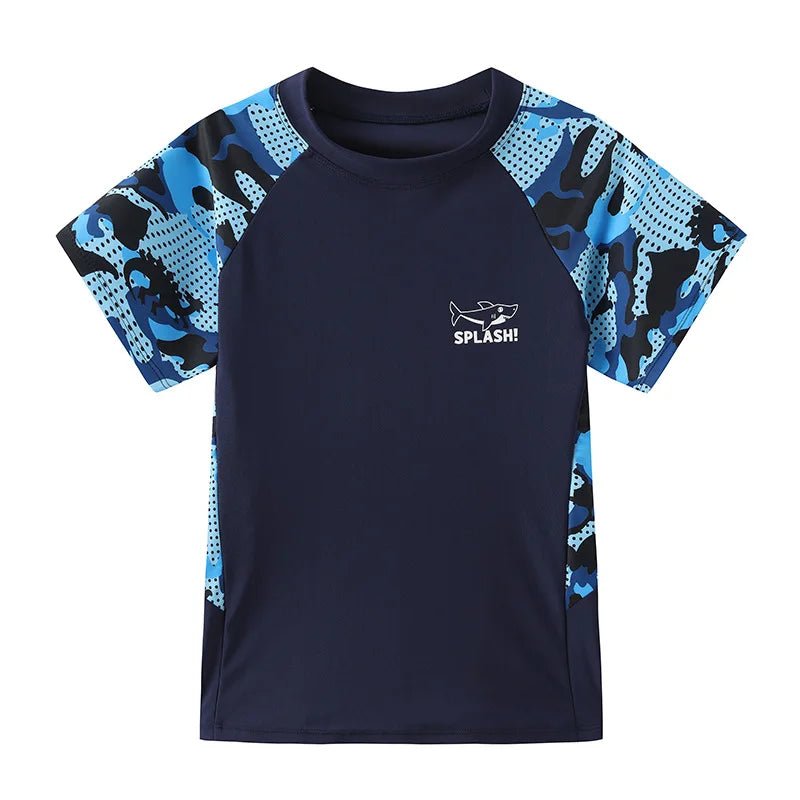 Boys Professional Quick - Dry 3 - Piece Training Swimsuit Set for Teens - Cake Pops Parties