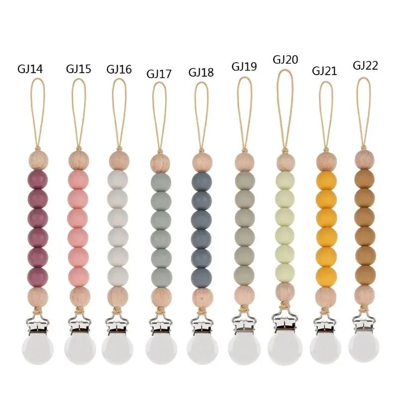 BPA - Free Silicone Pacifier Clips - Cake Pops Parties