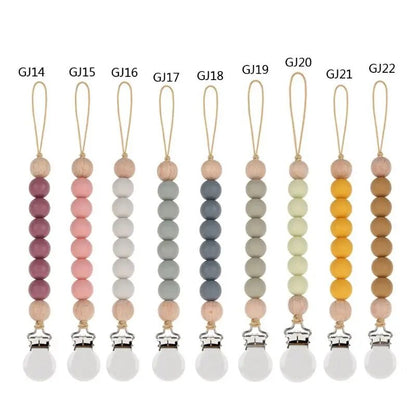 BPA - Free Silicone Pacifier Clips - Cake Pops Parties