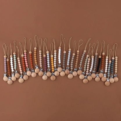 BPA - Free Silicone Pacifier Clips - Cake Pops Parties