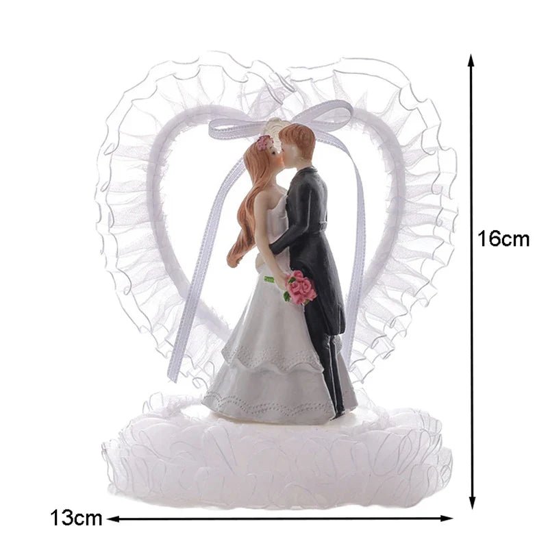 Bride & Groom Wedding Cake Topper - Cake Pops Parties