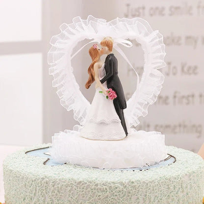 Bride & Groom Wedding Cake Topper - Cake Pops Parties