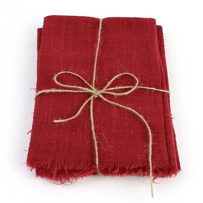 Bulk Set of 50 Rustic Style Cloth Napkins - Cake Pops Parties