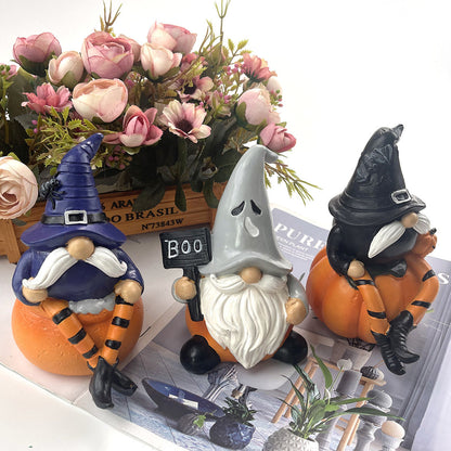 Ensemble de décorations effrayantes en résine pour Halloween