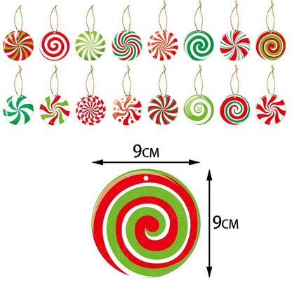 Candy Christmas Tree Ornaments Pack - Cake Pops Parties