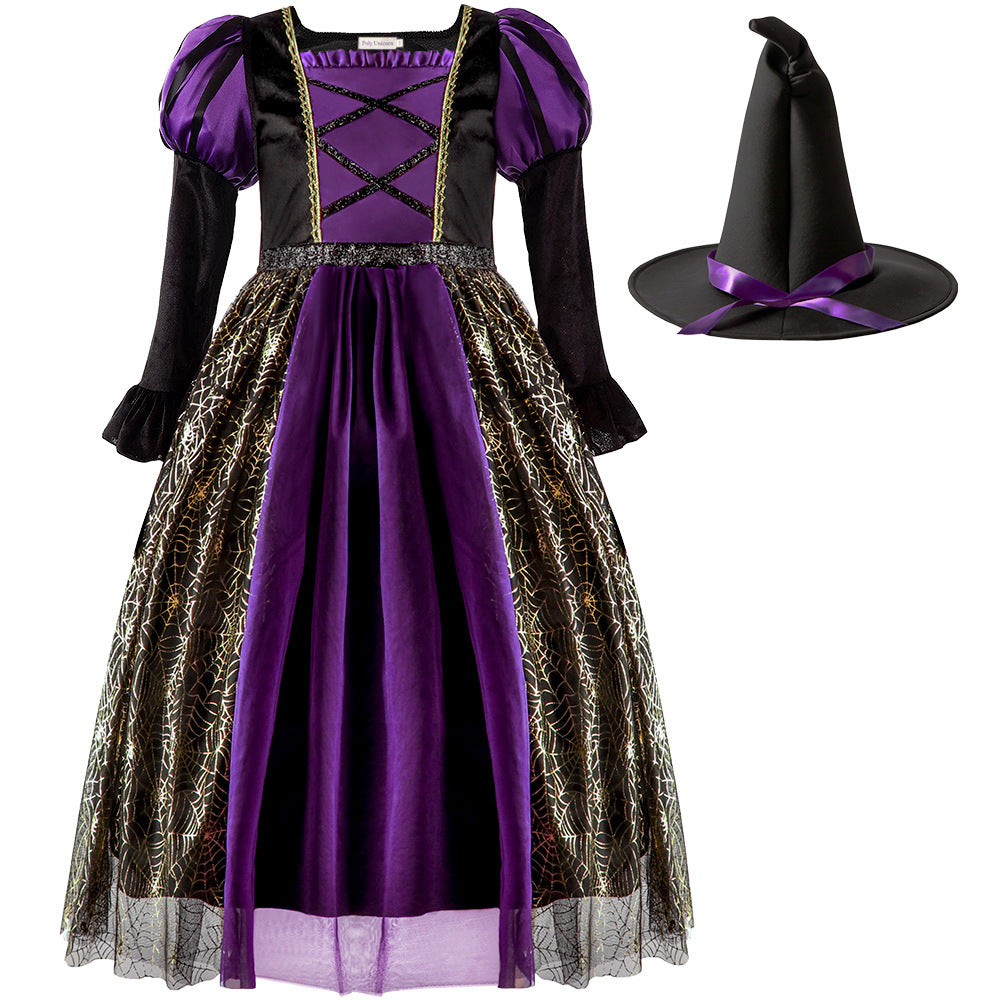 Jupe de costume de sorcière pour enfants