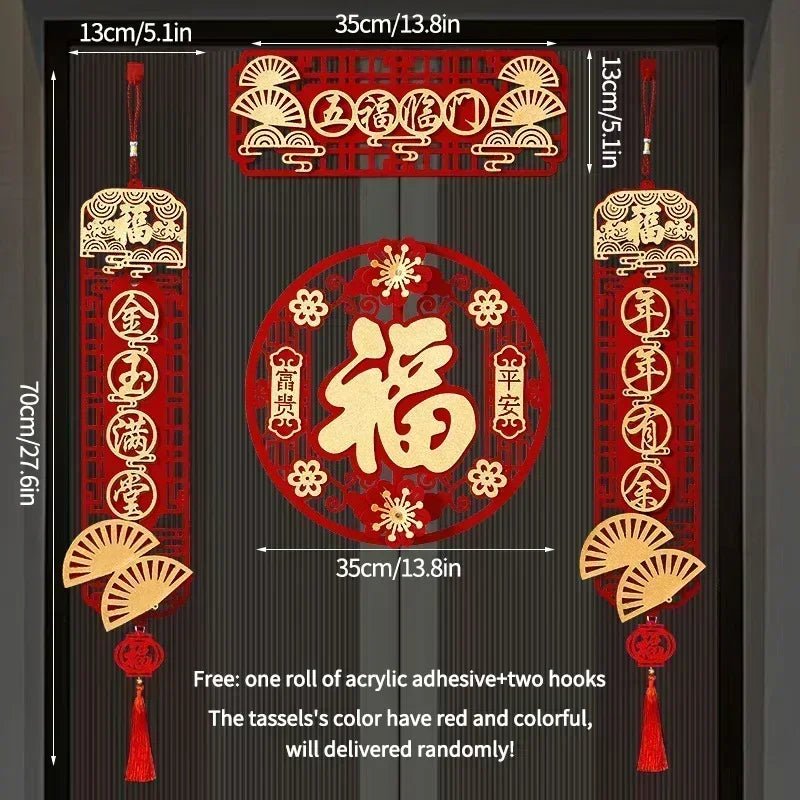 Chinese New Year Door Couplets - Cake Pops Parties
