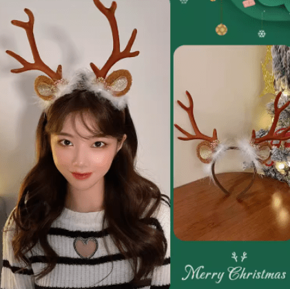 Christmas Antler Headband - Cake Pops Parties