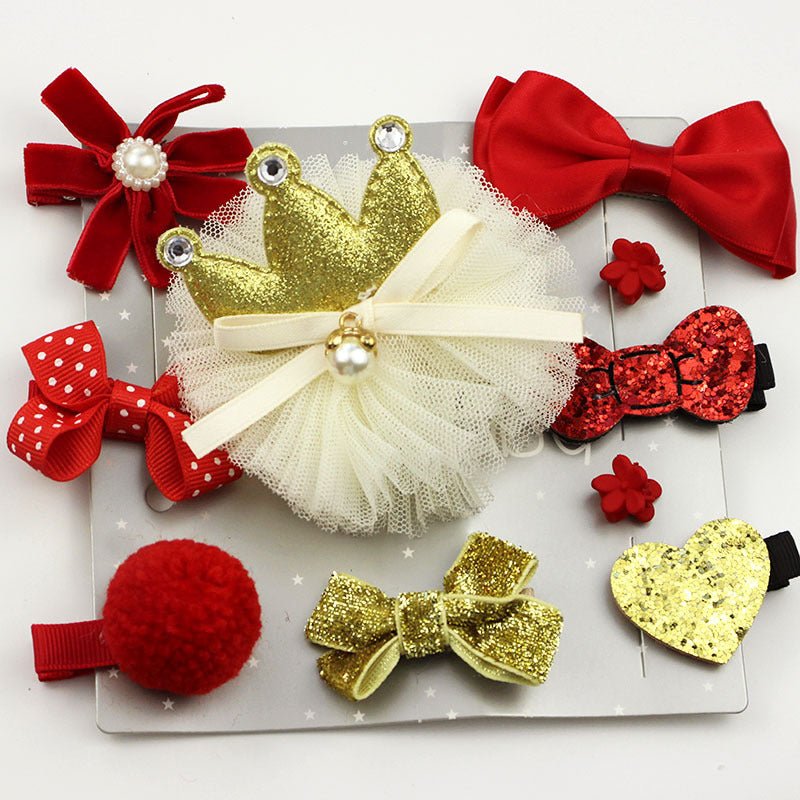 Christmas Baby Headwear Set - Cake Pops Parties