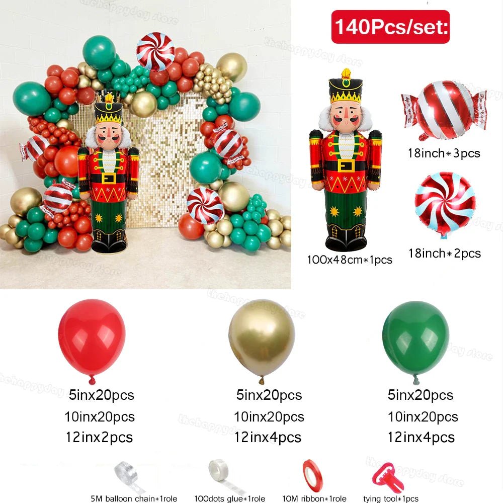 Christmas Balloon Arch Kit - Cake Pops Parties
