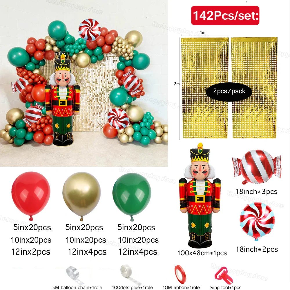 Christmas Balloon Arch Kit - Cake Pops Parties