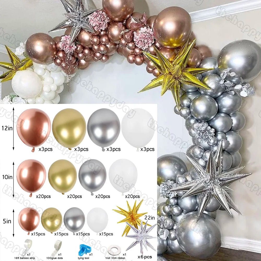 Christmas Balloon Arch Kit - Cake Pops Parties