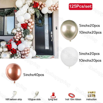 Christmas Balloon Arch Kit - Cake Pops Parties