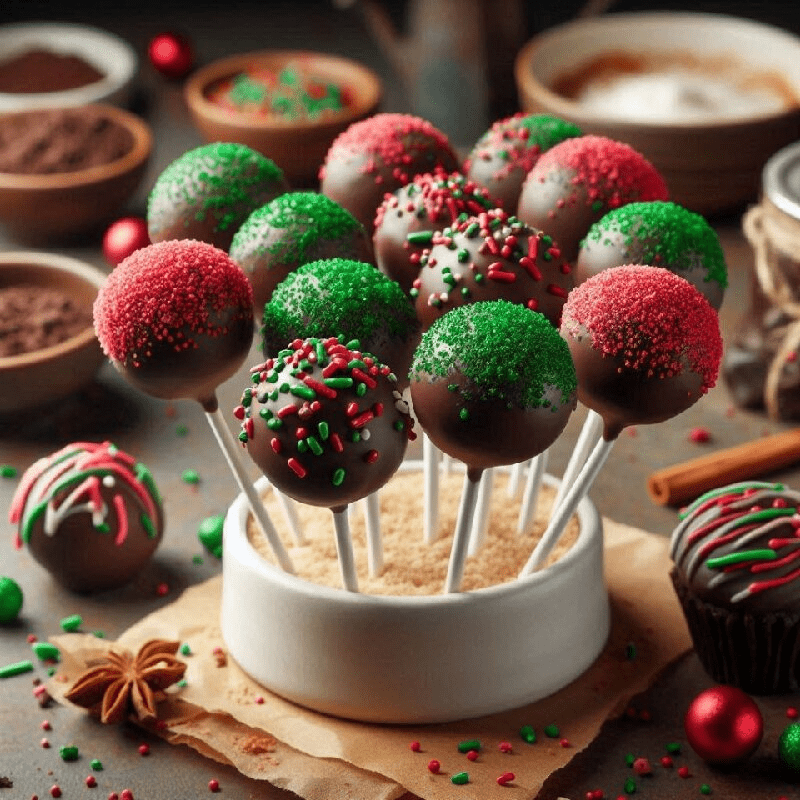 Christmas Cake Pops: Festive Chocolate Treats | Cake Pops Parties UK - Cake Pops Parties