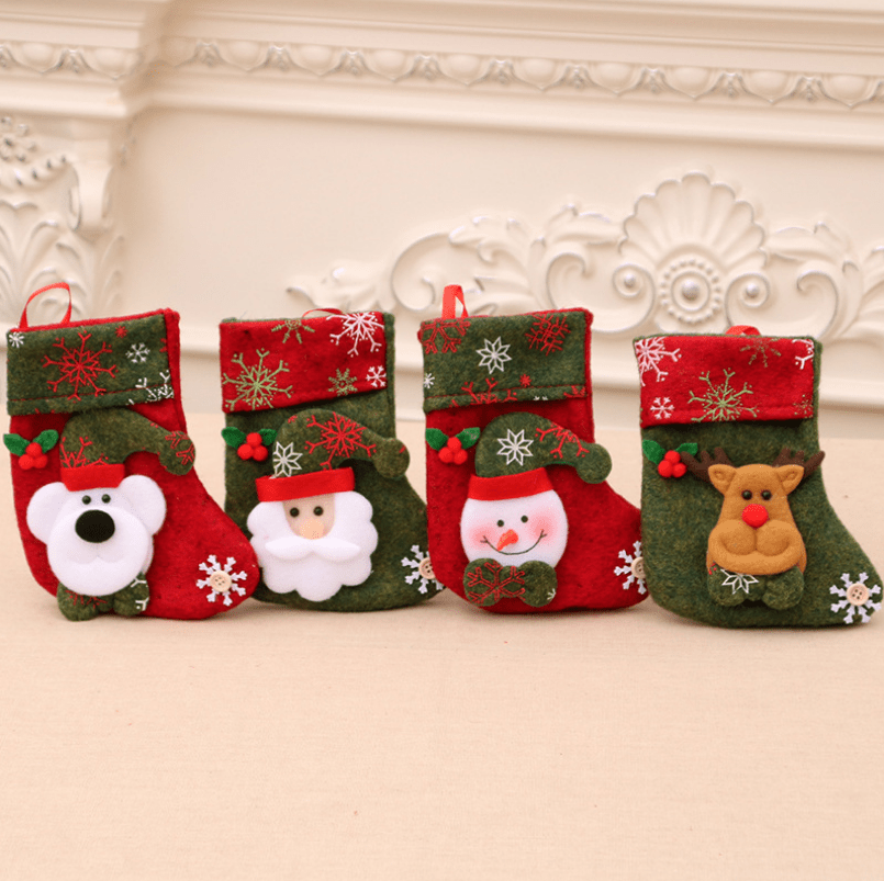 Christmas Candy Bag Decoration - Cake Pops Parties