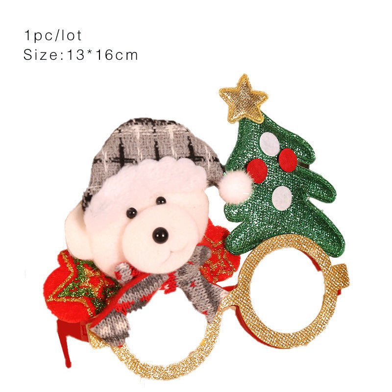 Christmas Cartoon Party Glasses - Cake Pops Parties