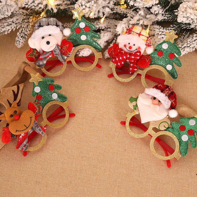 Christmas Cartoon Party Glasses - Cake Pops Parties