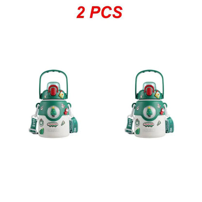 Christmas Children's Stainless Steel Thermos Cup - Cake Pops Parties