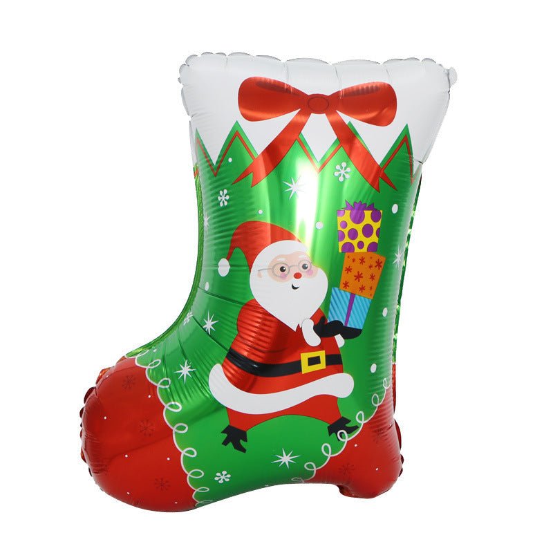 Christmas Crutch Foil Balloons - Cake Pops Parties