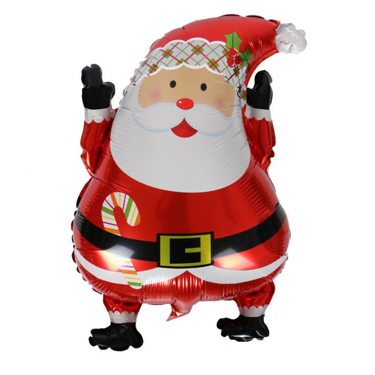 Christmas Crutch Foil Balloons - Cake Pops Parties