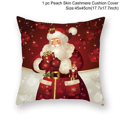 Christmas Cushion Cover - Festive Home Decor - Cake Pops Parties