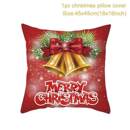 Christmas Cushion Cover - Festive Home Decor - Cake Pops Parties