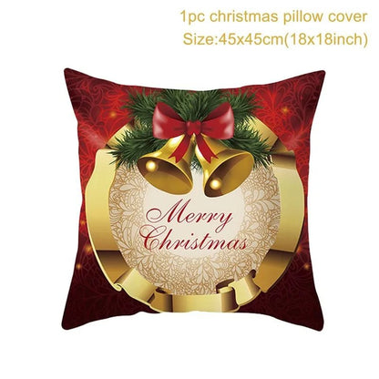 Christmas Cushion Cover - Festive Home Decor - Cake Pops Parties