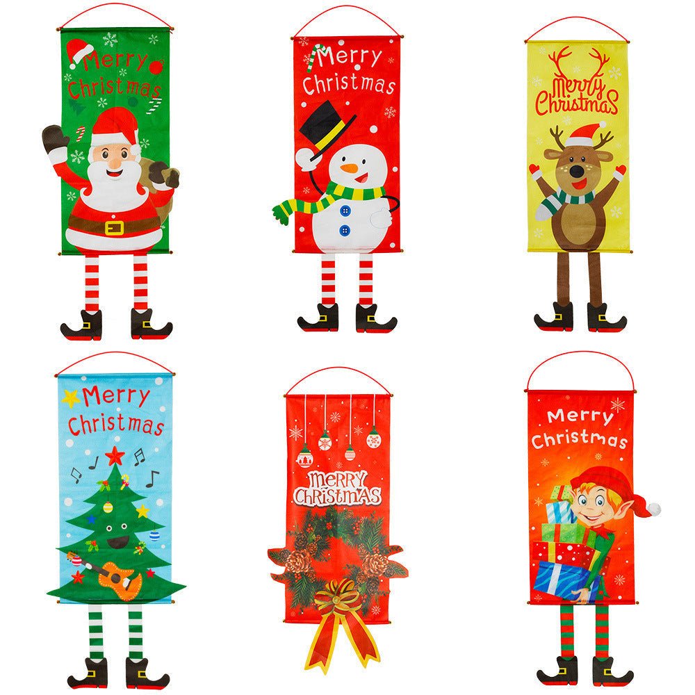 Christmas Decoration Banners - Festive Holiday Party Decor - Cake Pops Parties