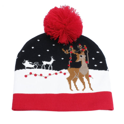 Christmas Deer Knitted Hats - Cake Pops Parties